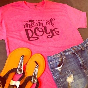 Mom of Boys Tee